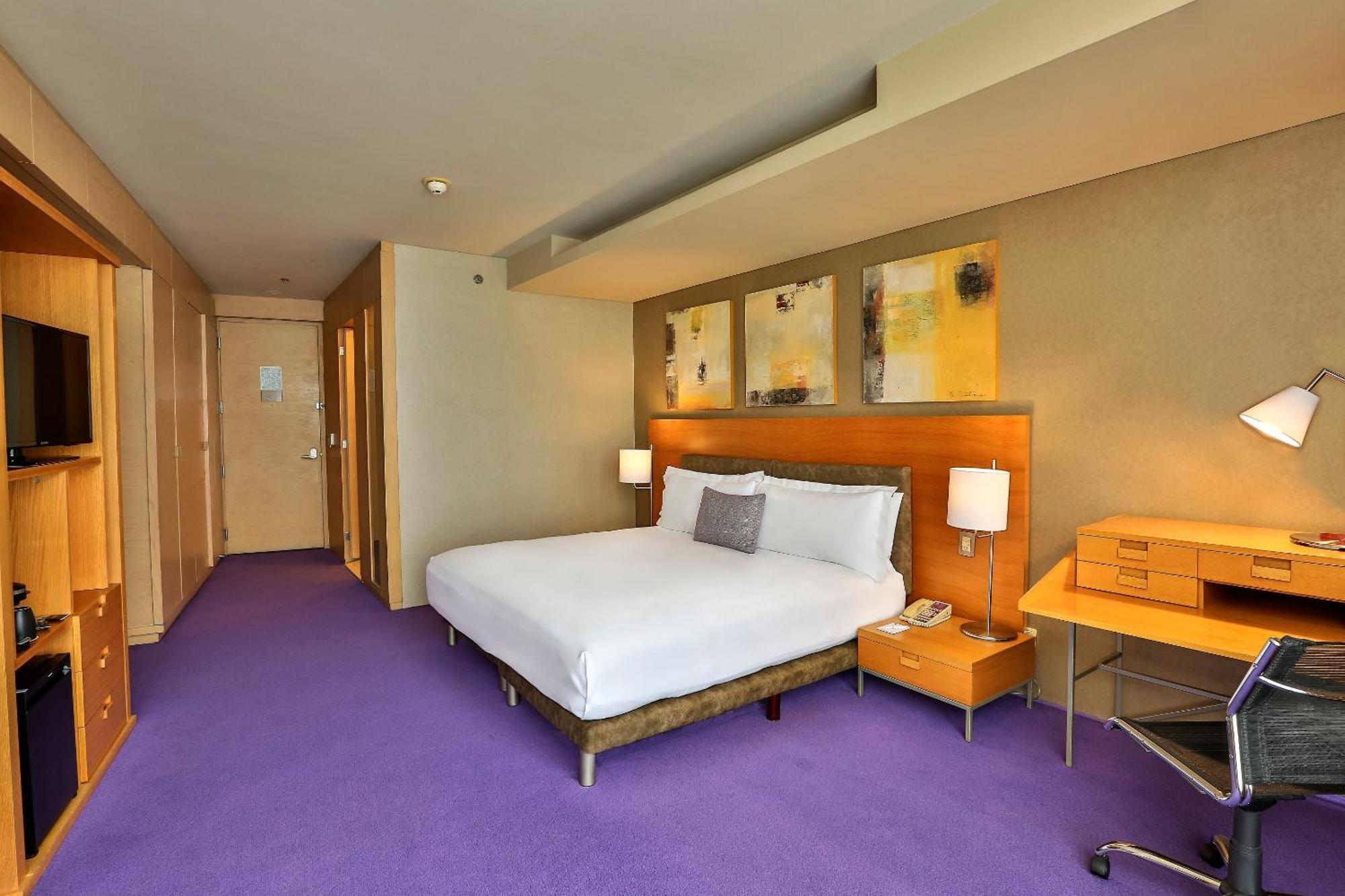 מלון מקסיקו סיטי Camino Real Santa Fe מראה חיצוני תמונה A room at the hotel